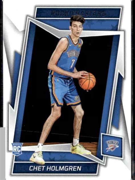 2022 23 PANINI CHRONICLES 602 Chet Holmgren Oklahoma City Thunder RC