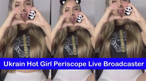 Ukrain Hot Girl Periscope Live Broadcast Bigo Ki Duniya Youtube