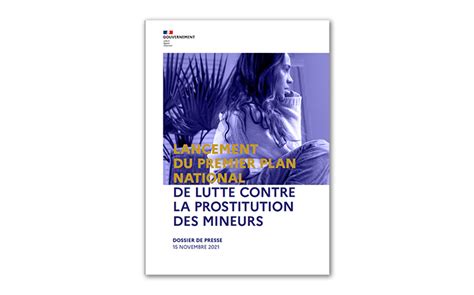 Lancement Du Premier Plan De Lutte Contre La Prostitution Des Mineurs