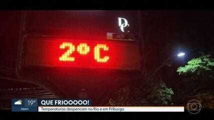 Vídeo Rio registra a madrugada mais fria de 2023 Friburgo tem a