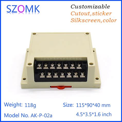 Din Enclosures For Electronics Box With Terminal Block Pcs