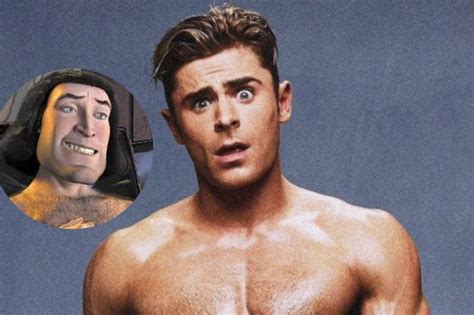 Zac Efron Por Su Nuevo Cambio De Look Es Comparado Con Lord Farquaad