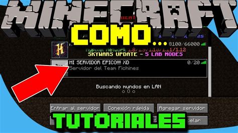 Como Crear Un Servidor En Minecraft Version