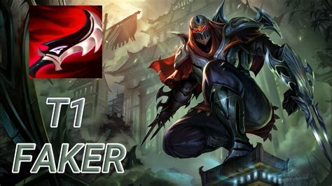 T Faker Zed Mid Vs Jayce Kr Grandmaster Patch Youtube