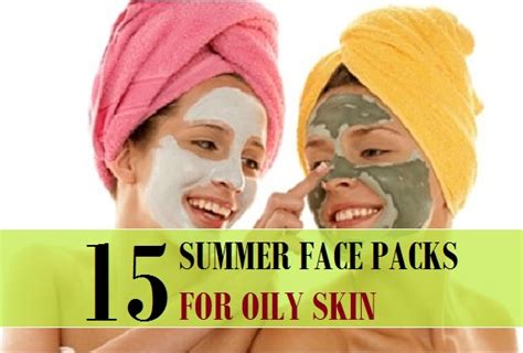 15 Best Homemade Summer Face Packs And Masks For Oily Skin Care Tips