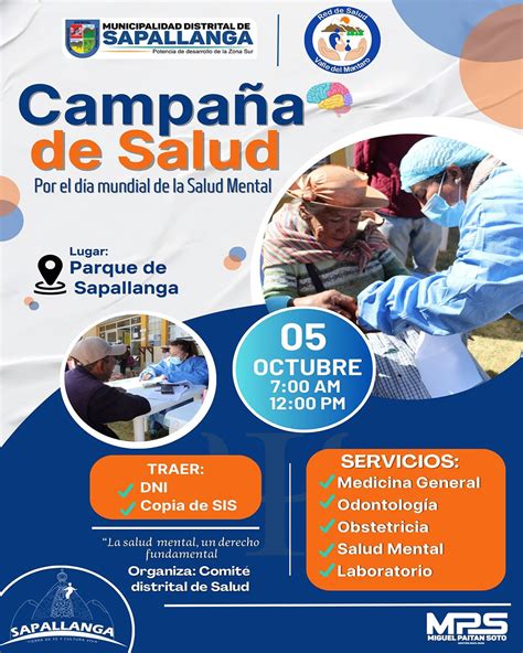 Campa A De Salud Integral Dia Mundial De La Salud Campa As