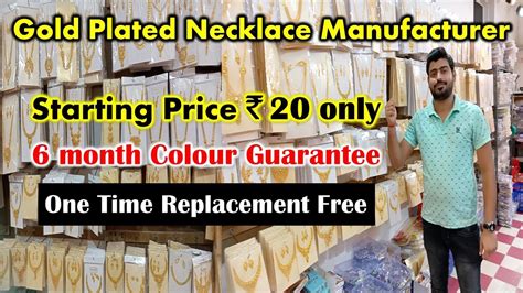 Big Manufacturer Gold Plated Jewellery Wholesale Market Earrings