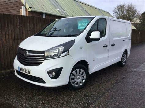 2016 Vauxhall Vivaro 1 6 2900 L1H1 CDTI P V SPORTIVE 118 BHP SUPERB