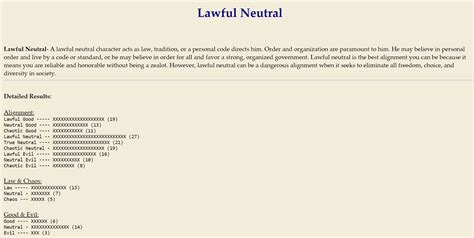 Alignment from an alignment test | Alignment, Coding, Organization