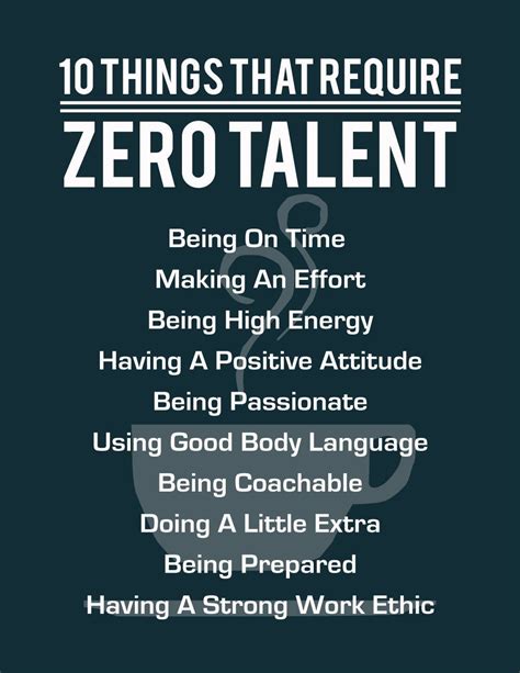 Things That Require Zero Talent Inspirational Print Etsy Quotes