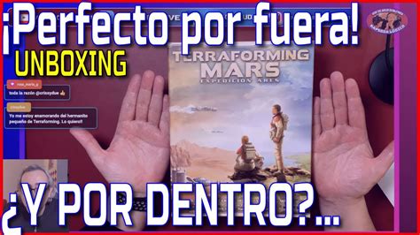 Terraforming Mars Expedicion Ares Unboxing Youtube