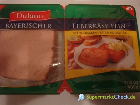 Dulano Bayerischer Leberkäse 400g Fein 2 x 200 g Preis Angebote