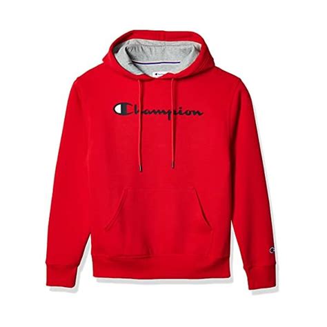 Champion Mens Powerblend Fleece Hoodie Hooded Sweatshirt For Men