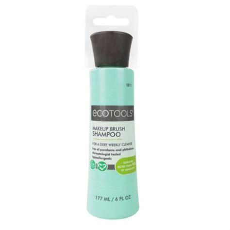 Жидкость для мытья кистей Ecotools Шампунь для удаления загрязнений с ...