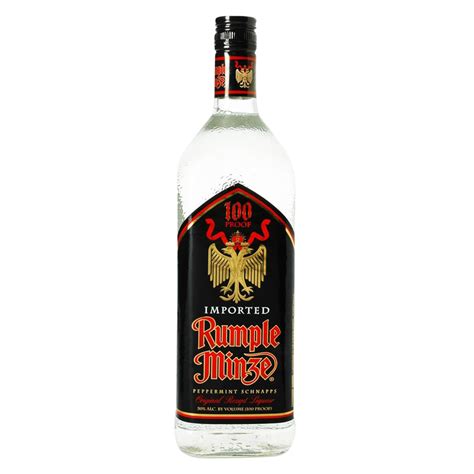 Rumple Minze Peppermint Schnapps 750ml 100 Proof Bevmo