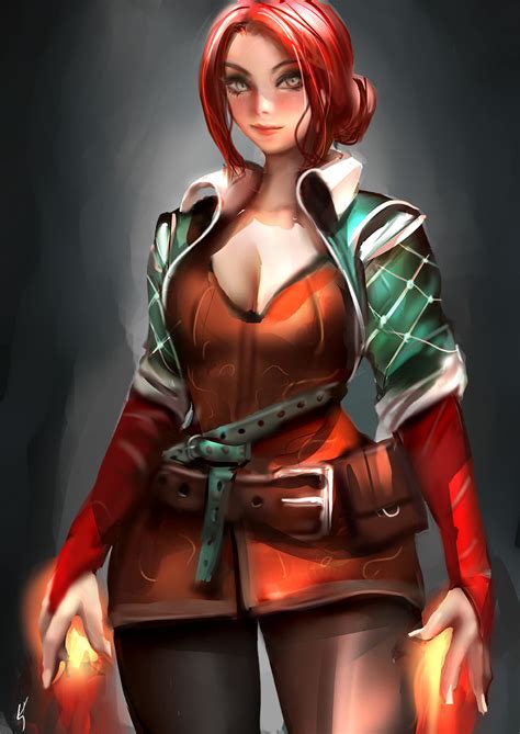 Triss Merigold By Orionm Hentai Foundry