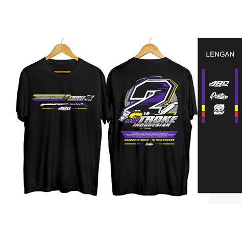 Jual KAOS 2 STROKE KAOS MEKANIK AMATIR KAOS RACING ORIGINAL BAJU