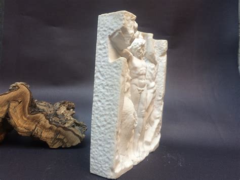 Prometheus Freed By Hercules Relief Sculpture Heracles Etsy