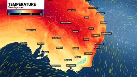 Hot Weather To Continue For Southern Australia Ahead Of Midweek Rain Prediction Abc News