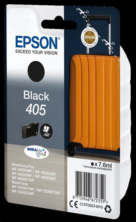 Epson 405 Μελάνι Εκτυπωτή InkJet Μαύρο C13T05G14010 Skroutz gr