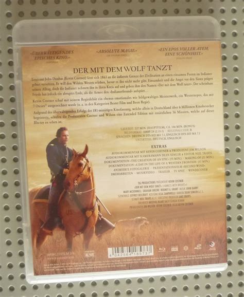 Der Mit Dem Wolf Tanzt Bluray Western Mit Kevin Costner Kaufen Auf