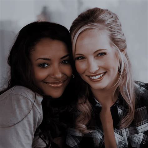 Vasguett Caroline And Bonnie Icon Aesthetic Vampire Diaries Cast