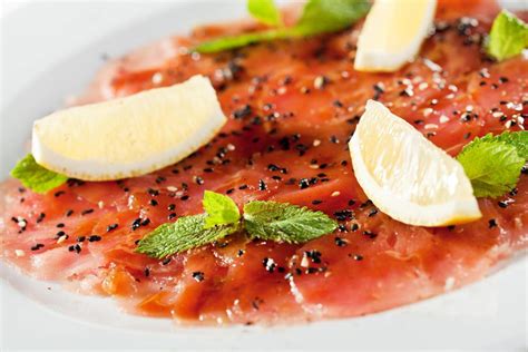 Carpaccios Para Un Aperitivo Liviano Exquisito Y Lleno De Frescura