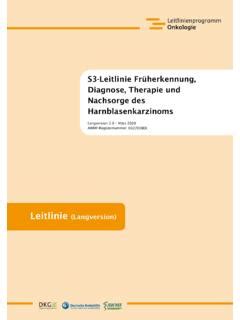 S Leitlinie Fr Herkennung Diagnose Therapie Und S Leitlinie