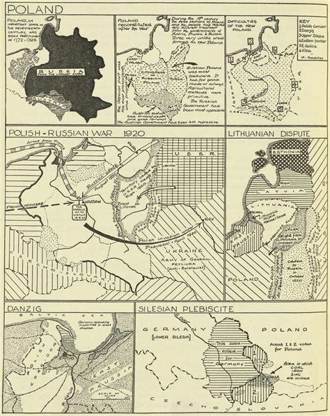 Maps of Russia and the Soviet Union: Civil War and Polish–Soviet War ...