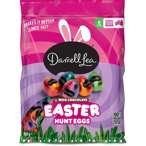 Darrell Lea Milk Chocolate Easter Hunt Eggs 110g Woolworths