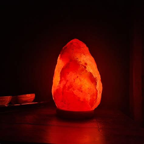 Himalayan Salt Lamp Crystal Pink Rock Salt Lamp Natural Healing