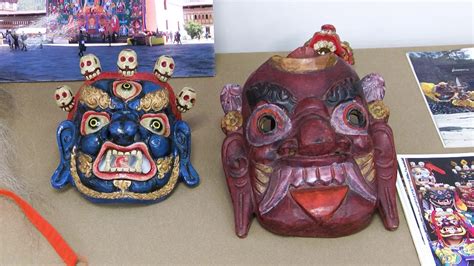 Welcome To Bhutan Museum 1 Masks For Mask Dances At A Bhutanese