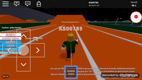 Ch Y Nhanh Nh The Flash Roblox Sprinting Simulator X Youtube