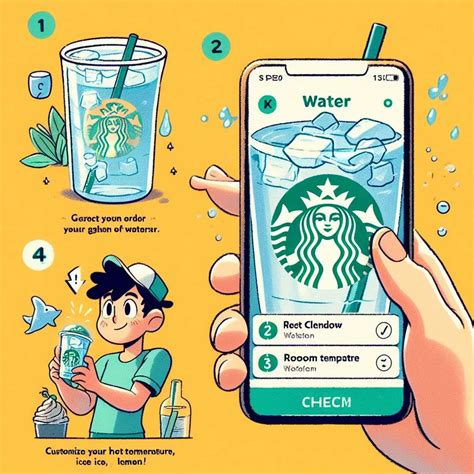 How To Order Water On The Starbucks App A Comprehensive Guide