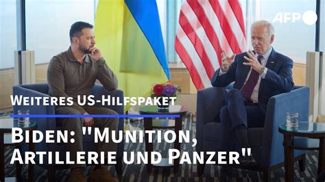 Biden K Ndigt Neue Waffenlieferung F R Ukraine An Afp Youtube