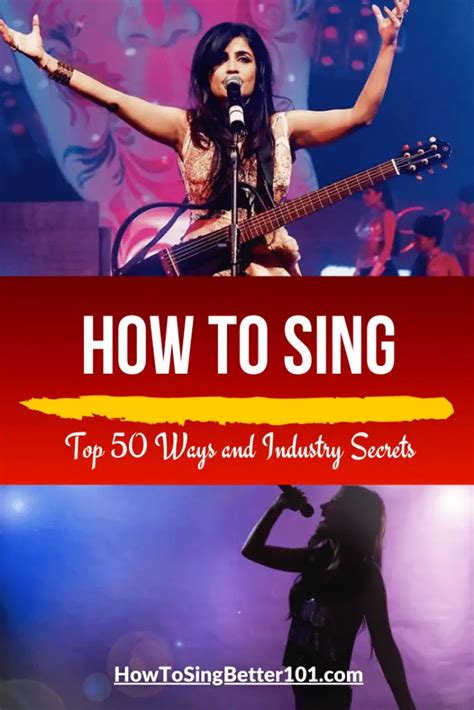 How To Sing Better Top 47 Tips And Industry Secrets How To Sing