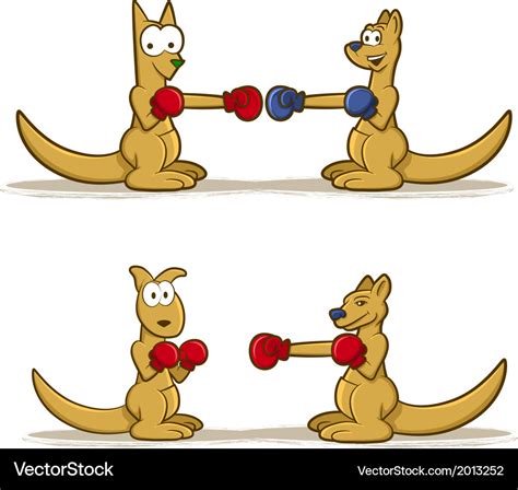 Kangaroo Jack Boxing Cartoon