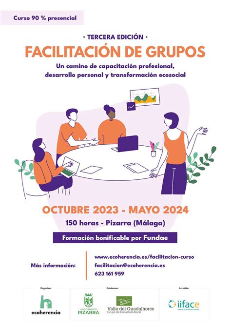 Curso de facilitación de grupos 2023 2024 CAONGD