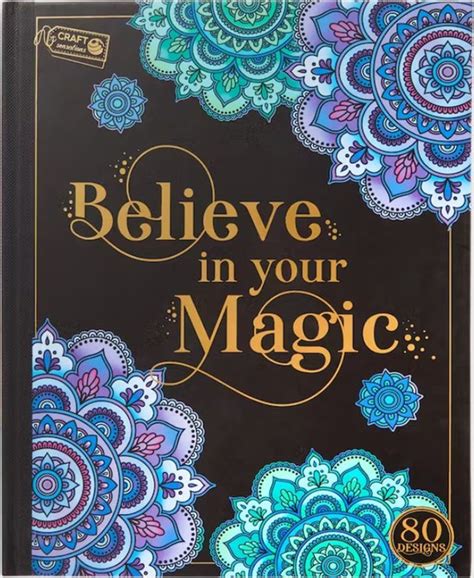 Craft Sensations Kleurboek Believe In Your Magic Luxe Kleurboek