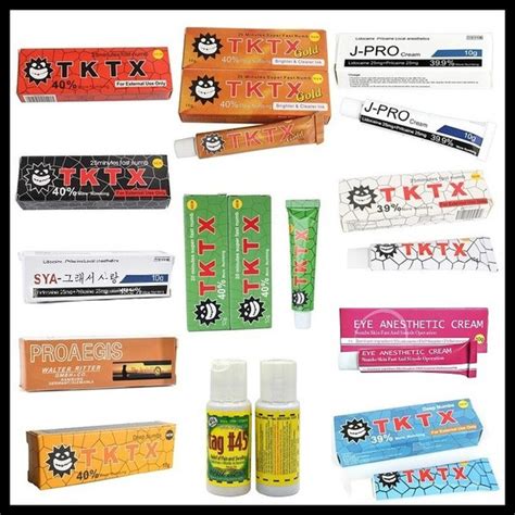 Factory Tktx Numbing Cream Anesthetic Numb Ointment For Tattoo