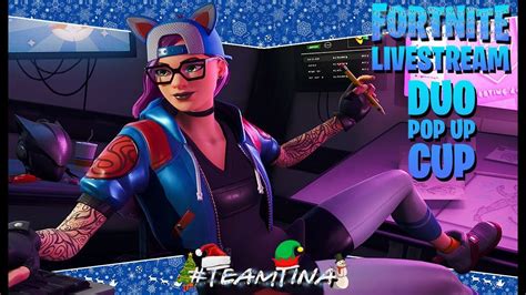 Fortnite Duo Pop Up Cup Live Ps4 Teamtina Youtube