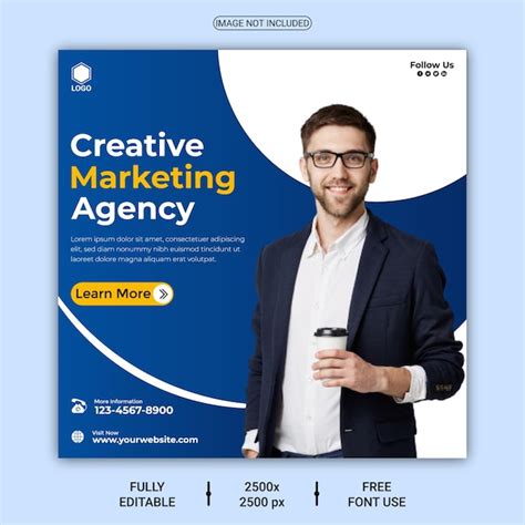 Premium Vector Creative Marketing Agency And Corporate Social Media