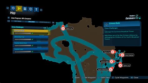 Borderlands 3 Carnivora Map Atlanta Georgia Map