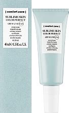 Protective Face Cream Comfort Zone Sublime Skin Color Perfect Spf