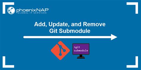 Add Update And Remove Git Submodule Phoenixnap Kb