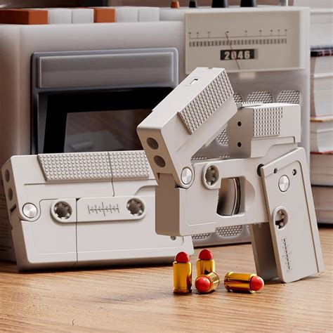 Cassette Tape Folding Toy Gun Tonya Toys