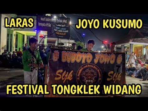 Semarak Festival Tongklek Ramadhan Mlangi Widang Tuban Seni Laras