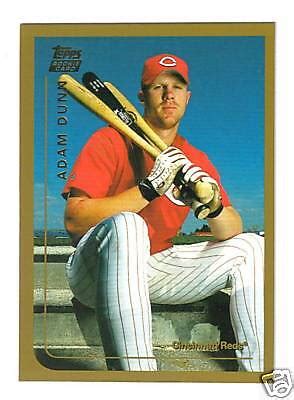 Adam Dunn 1999 Topps Traded RC Rookie T50 99 Reds Sharp EBay