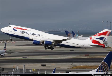 G CIVY British Airways Boeing 747 436 Photo By HarrisonF ID 783287