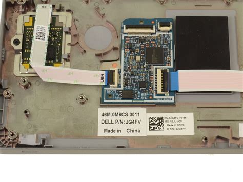 New Dell Oem Latitude 5520 Touchpad Palmrest Jg4fv